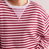 Classic Striped Oversized Crew