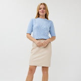 Gianna Super Soft Vegan Leather Skirt