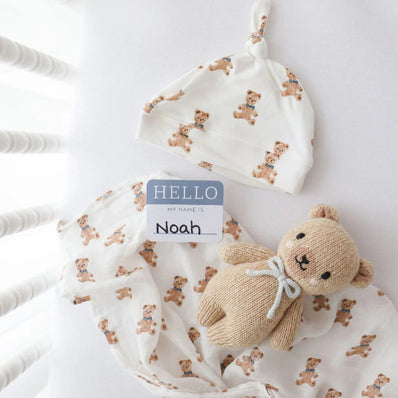 Hat & Swaddle Set