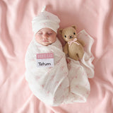 Hat & Swaddle Set