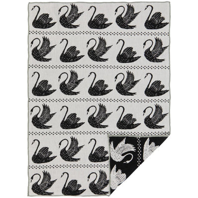 Swan Song Double Cloth DIshtowel