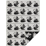 Swan Song Double Cloth DIshtowel