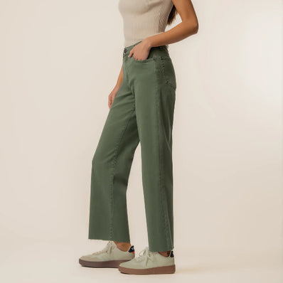 Charlotte  High Wide - Seaweed