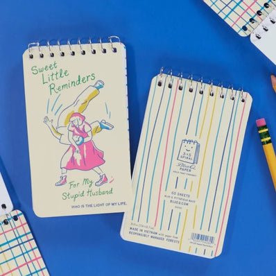 Sweet Reminders 3x5 Spiral Notebook