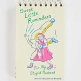 Sweet Reminders 3x5 Spiral Notebook