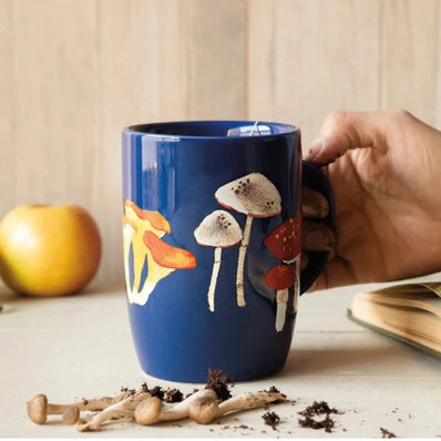 Field Mushrooms Tall Mug