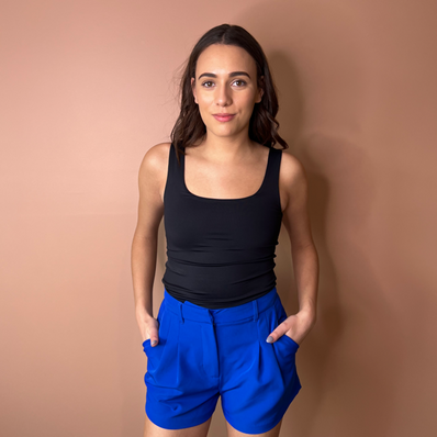 Tanith Double U Neck Tank