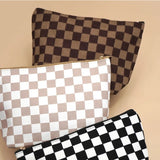 Travel Checker Cosmetic Bag