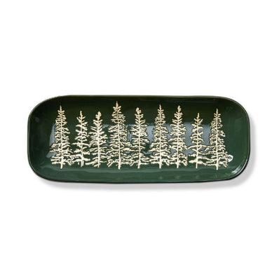 Wild Pine Tree Rectangular Platter