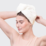 Organic Bamboo Hair Towel Turban