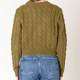 Viola Cable Knit Cardigan
