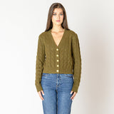 Viola Cable Knit Cardigan