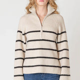 Landon 1/2 Zip Longline Sweater