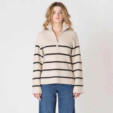 Landon 1/2 Zip Longline Sweater