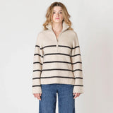 Landon 1/2 Zip Longline Sweater