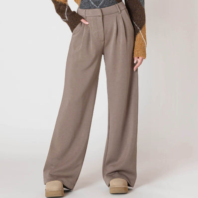 Tiana Wide Leg Knit Trouser