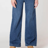 Promise Wide Leg Knit Denim Pant