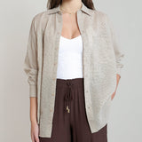 Olli Oversized Textured Shirt
