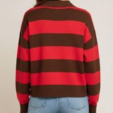 Catherine Striped Polo