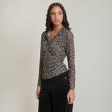Leopard Mesh Shirt