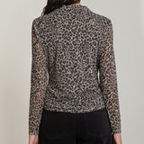 Leopard Mesh Shirt