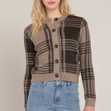 James Plaid Cardigan
