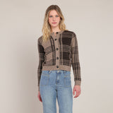 James Plaid Cardigan