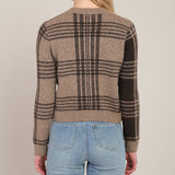 James Plaid Cardigan