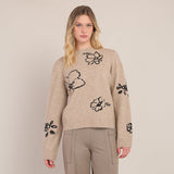 Flower Crewneck Sweater
