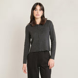 Fiona Fur Lapel Cardigan