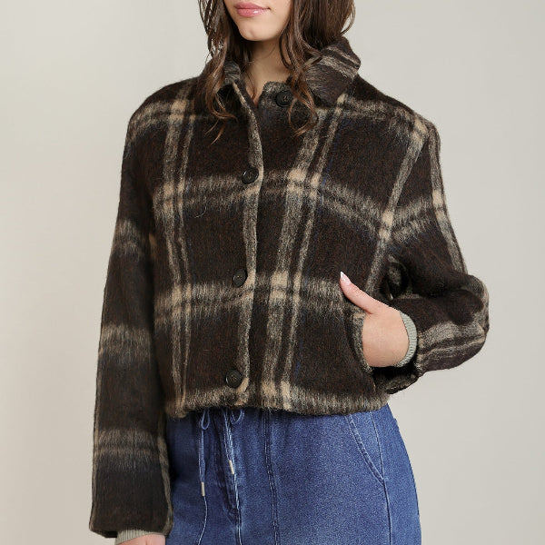 Brittany Checkered Jacket