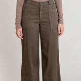 Chaya Twill Wide Leg Pant