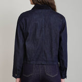 Sasha Corduroy Collar Denim Jacket