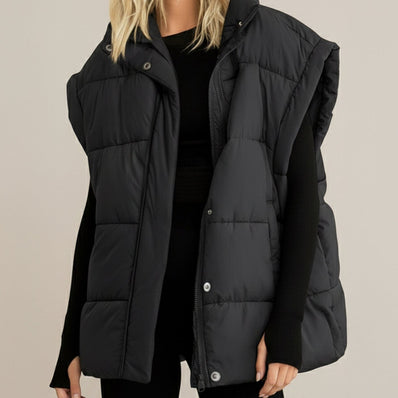 Knox Quilted Boxy Vest