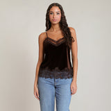 Veronica Velvet Lace Cami