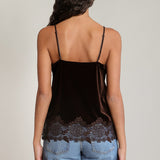 Veronica Velvet Lace Cami