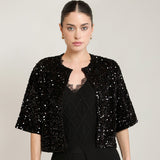 Carey Sequin Cardigan