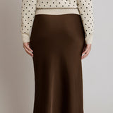 Sabine Satin Lace Skirt
