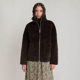 Francine Faux Shearling Jacket