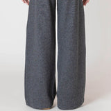 Essex Wide Leg Ribbed Pant