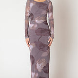 Femme Mesh Maxi Dress