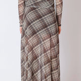 Rachael Mesh Midi Skirt