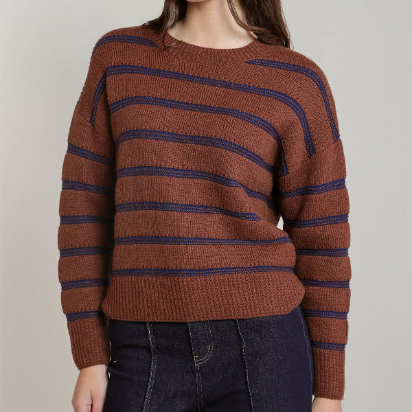 Radium Stripe Sweater