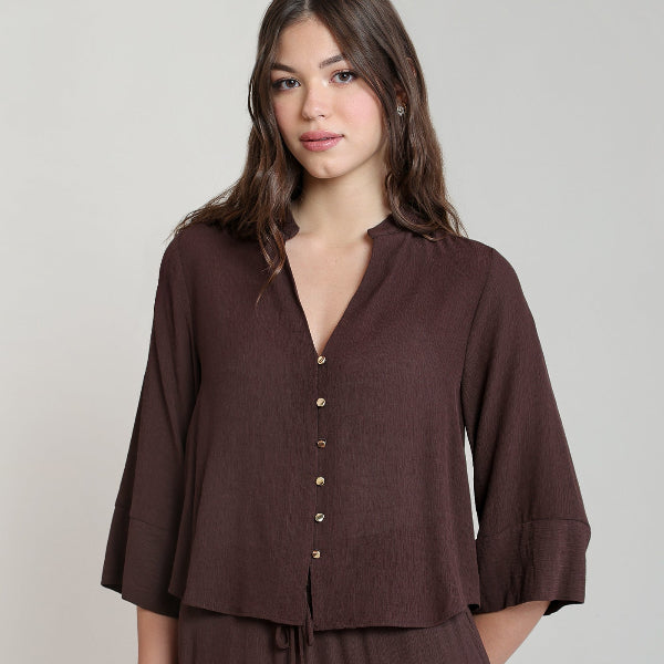 Wanda Wide Sleeve Blouse