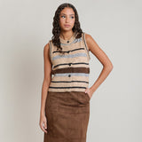 Vivian Stripe Sweater Vest