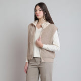 Benni Hooded Boucle Vest