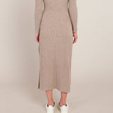Kayda Knot Waist Long Dress