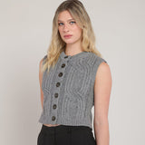 Skyler Cable Knit Vest