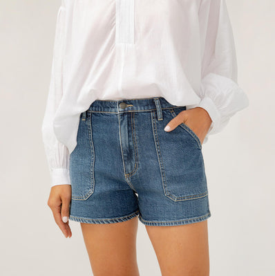 High Rise Utility Shorts