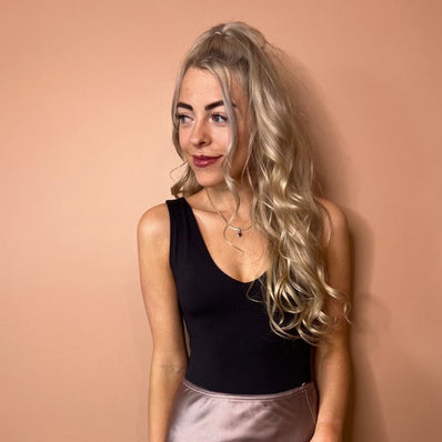 Valentina V Neck Bodysuit